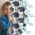 thumbnail image 3 of Blackout Kids Curtains,Hedgehog Pattern Childrens Insulated Curtains Set Of 2,Bedroom Essentials,Toddler Room Decor 42"x63"(106x160cm), 3 of 4