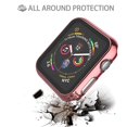 thumbnail image 5 of Apple Watch Hard Cases for Apple Watch Series 3 Series 2, Takfox Full Coverage Bumper with Ultra-Thin Scratch Resistant HD Tempered Glass Screen Protector Compatible with iWatch 38mm Rose Gold, 5 of 8