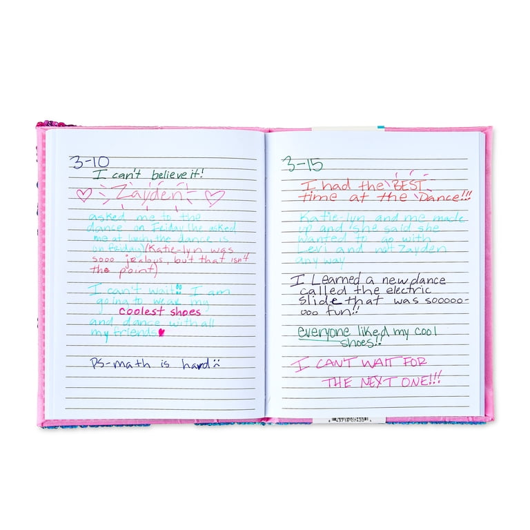 Flip Sequin Butterfly Journal, 6 x 8 inch photo 5
