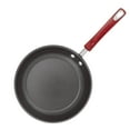 thumbnail image 2 of Rachael Ray 14-Piece Classic Brights Hard Enamel Nonstick Pots and Pans Set/Cookware Set, Red, 2 of 12