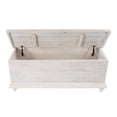 thumbnail image 5 of Butler Specialty Company Chipping  Wood 6 Drawer Trunk Coffee Table - White, 5 of 7