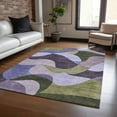 thumbnail image 6 of Dalyn Rugs Machine Washable Indoor/Outdoor Chantille ACN2141 Purple 3' x 5' Rug, 6 of 9