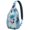 Marine Adorable Crab1-2, variant on Marine Adorable Crab Sling Backpack for Women Men Shoulder Backpack Chest Bag Chest Bag Travel Hiking Casual Sport Daypack