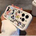 thumbnail image 3 of Creative Cartoon Phone Case For iPhone 14 13 11 12 Pro Max 7 8 Plus X XS Max XR Shockproof Liquid Silicone, 3 of 6