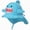 Blue, variant on Cute Cartoon Breathable Outdoor Wide Brimmed Childrens Sun Hat Quick Drying Baby Beach Sun Hat,M,Blue Hat