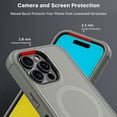 thumbnail image 5 of MyBat Pro Maverick Series Case with Holster and Tempered Glass for Apple iPhone 16 Pro - Gray, 5 of 8