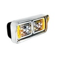 thumbnail image 3 of 10 High Power LED "Chrome" Projection Headlight W/LED Turn Signal & Position Light Bar -Passenger, 3 of 5