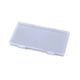 thumbnail image 2 of Transparent Rectangular Plastic Box, storage box, clear plastic container, stackable, lightweight, for kitchen, 18x12x6 inches, durable plastic, for home organization, for garage, foldable, 2 of 6