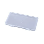Rectangular Clear Plastic Storage Containers Box with Hinged Lid, Mini Bead Storage Boxes, for Hardware Accessories, Crafts Supplies,Jewelry Display, Label Stickers