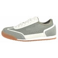 thumbnail image 2 of TOP MODA Women Mesh Sneakers Lightweight Breathable Casual Walking Shoes Suede Accents Gum Sole CARLY-1 Olive Green 7.5, 2 of 6