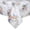 Floral#01, variant on Colorful Floral Tablecloth, Waterproof Flower Table Cloth for Rectangle Tables, Wrinkle Resistant Decorative Table Cover for Kitchen Dining Parties Picnic (54 * 72in)