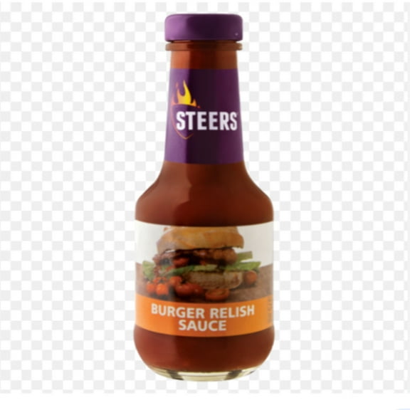 Steers Sauce Burger Relish 375ml Bottle