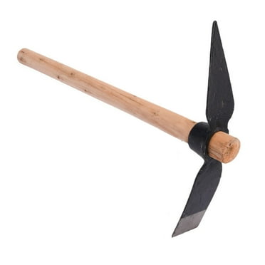 Garden Hoe Pick Multipurpose Hand Tool Digging Weeding Seeding Turning Soil Mining Tools Forged Weeding Garden Pick Axe Mining Tools
