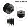 thumbnail image 2 of Double Channel Design Round Belt Pulley Round Belt Pulley Double Channel Package Contents Diesel Power Installation Parts, 2 of 10