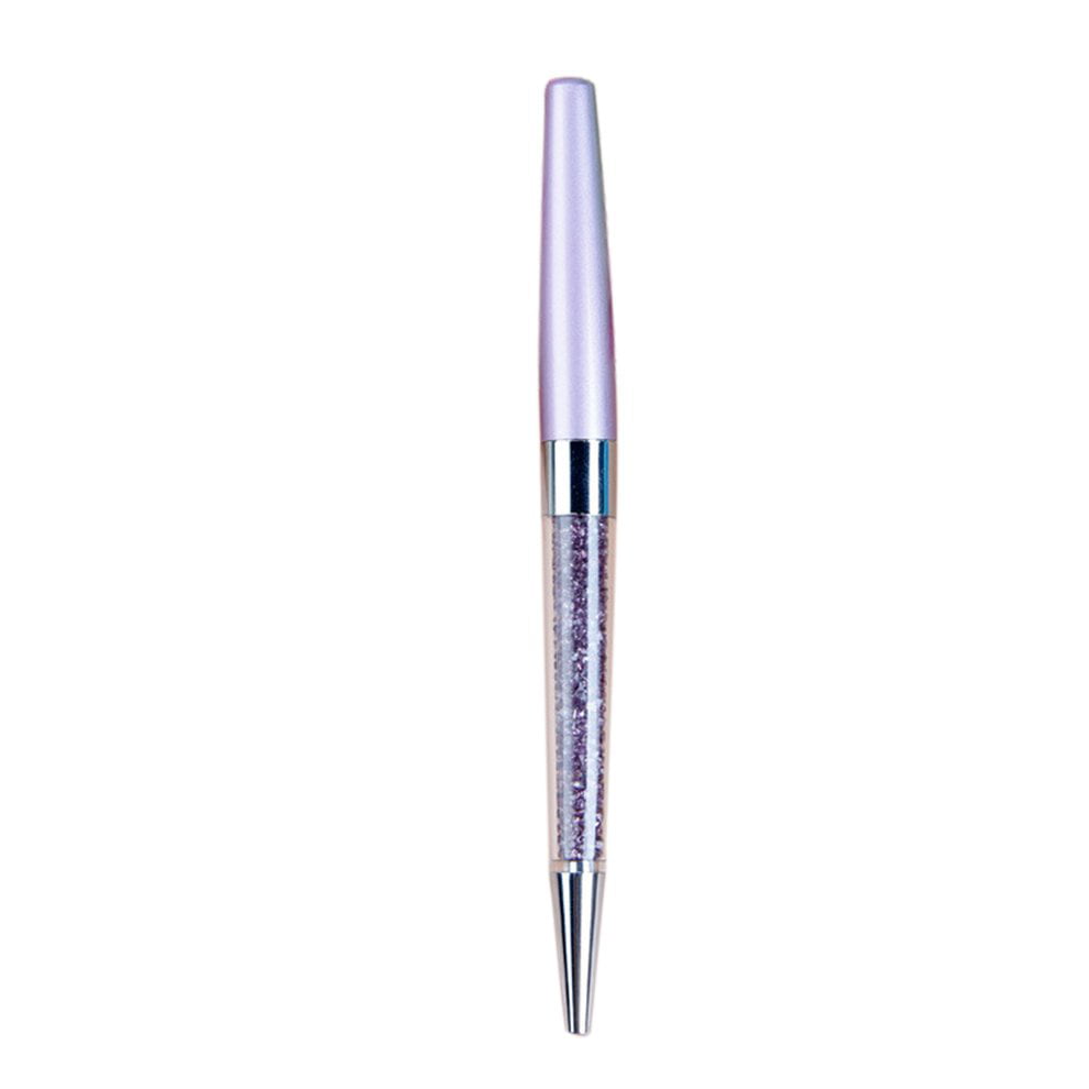 Ballpoint Metal Pen Filled with Crystal Elements Business Gift School Office