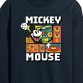 thumbnail image 3 of Disney - Mickey Wave Form - Men's Long Sleeve Graphic T-Shirt, 3 of 5