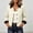 Beige women shacket fall a1, variant on Aaihamo Women's Fall Winter Collared Jackets Long Sleeve Button Down Shacket Casual Basic Oversized Coat Outerwear for Office Work Daily Wear, Brown L