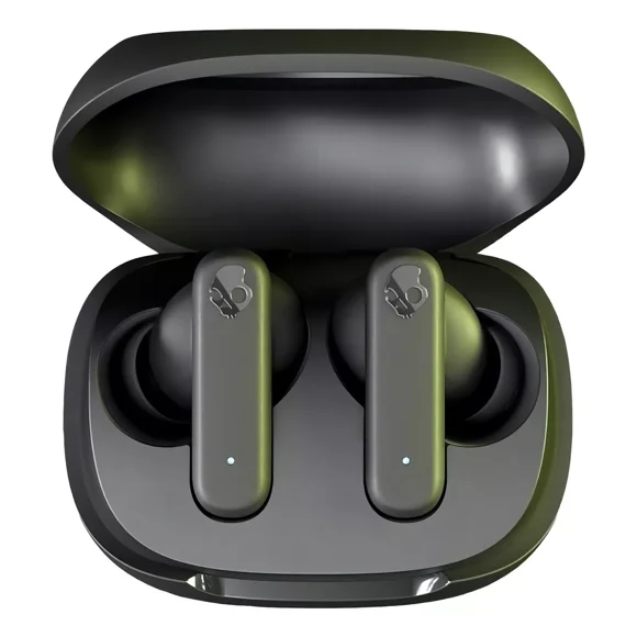Audifonos Skullcandy Smokin Buds Xt Supreme Sound Power Bass Color True black Color de la luz Blue/Red