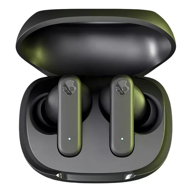 Audifonos Skullcandy Smokin Buds Xt Supreme Sound Power Bass Color True black Color de la luz Blue/Red
