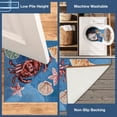 thumbnail image 6 of Liora Manne Esencia Shell We Dance Indoor Outdoor Mat Aqua, 6 of 10