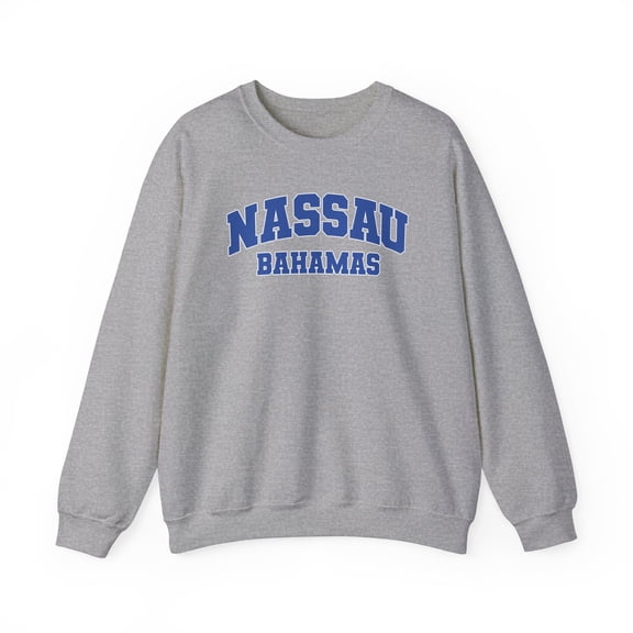 Nassau Bahamas Sweatshirt Gifts Crew Neck Shirt Long Sleeve Unisex
