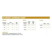 PC Products PC-Woody Wood Repair Epoxy Paste, Two-Part 6 oz in Two Cans, Tan 083338