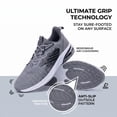 thumbnail image 6 of REABO Men's Air Cushion Running Shoes Slip-on Breathable Knit Tennis Walking Sneakers Lightweight Athletic Sports Shoes for Daily Wear & Gym, 6 of 8