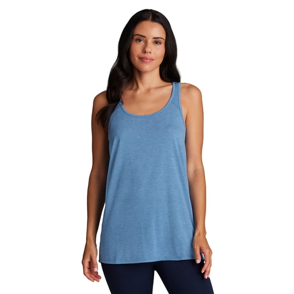 RBX Active Women's Twist Back Soft Relaxed Tank Top Tunic