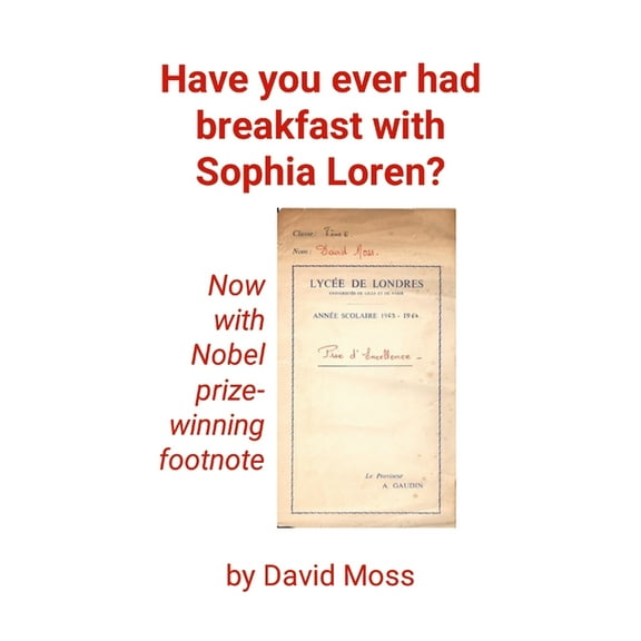 Have you ever had breakfast with Sophia Loren?: An intelligent artifice, (Paperback)