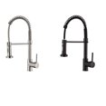 thumbnail image 2 of SHAR Basin Mixer Tap Kitchen Faucets with Pull Down Sprayer, Commercial Kitchen Sink Faucet-Silver, 2 of 5