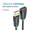 thumbnail image 1 of Vention USB 3.0 Extension Cable USB 3.0 2.0 Cable Extender Data Cord for PC Smart TV Xbox One SSD Fast Speed USB Cable Extension, 1 of 5