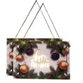 thumbnail image 4 of Christmas Bookshelf Table LED Pendant Premium Material Portable Door Sign for Holiday Parties Gate Decor, 4 of 5