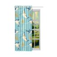 thumbnail image 2 of MKHERT Cool Sharks Window Curtain Living Room,Bedroom Window Drapes 52x84 inch, 2 of 3