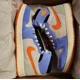 thumbnail image 1 of Ni - ke Size 9.5 - Air Jordan 1 Zoom Comfort 2 High Royal Pulse Alpha Orange, 1 of 5