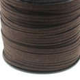 thumbnail image 3 of Cordón de gamuza de 3 mm, hilo de cuero para collar y pulsera, 91 metros café oscuro, 3 of 7
