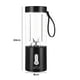 thumbnail image 1 of Exprimidor eléctrico de 530ml, mezclador de batidos de frutas de mano, utensilios de cocina (negro) Hugtrwg Libre de BPA, 1 of 6