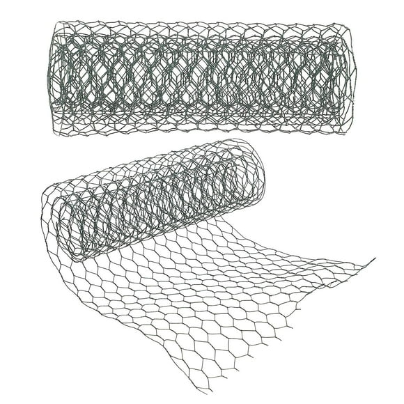 2 Rolls Of Floral Wire Netting Flower Arrangement Mesh Netting Chicken Wire Netting