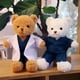 thumbnail image 5 of Muñeco de peluche de doctor, oso, enfermera, Ted, muñeco de peluche, dibujo animado, animal de hospital, vestido de tela, ángel de peluche, modelo para niña, niño, amigo, regalo de cumpleaños, 5 of 5