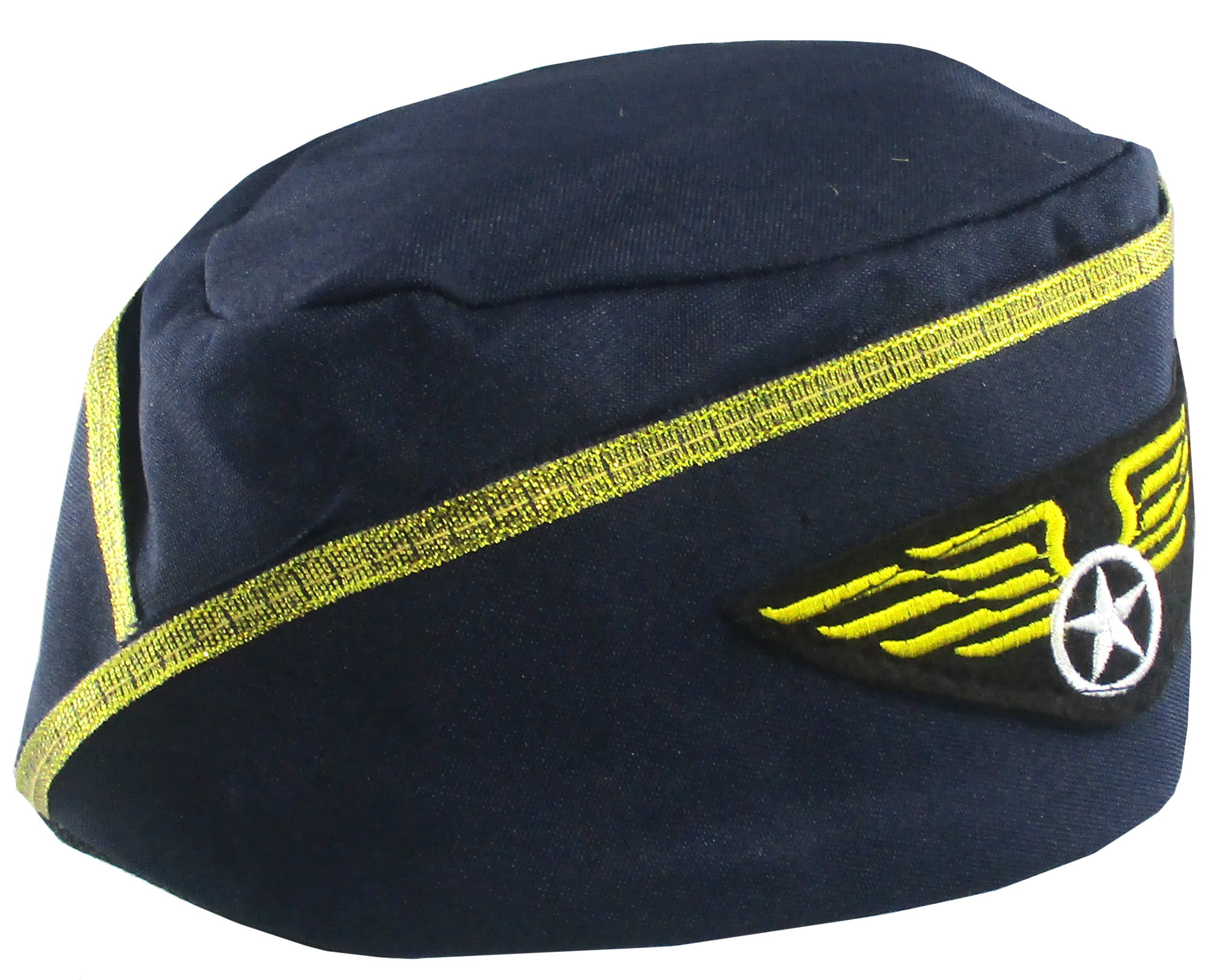 Flight Attendant Cap Etiquette Stewardess Hat Costume Cosplay Accessories-A11 