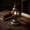 Bronze, variant on European Vintage LED Electronic Candle Lantern Night Light, Flickering Flameless Table Lamp with Embossed Carving, Safe Ambient Decor for Bedroom Wedding Holiday (White,6.5"x2.95")