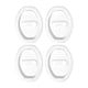 thumbnail image 1 of 4pcs Cubiertas de Puertas de Automóvil Genéricas Protectores de Cerradura de La Puerta para Camiones Autos, 1 of 9