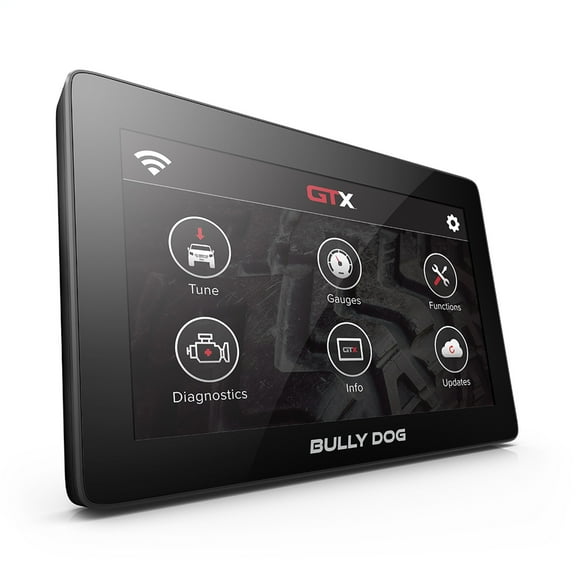 Bully Dog 40460B GTX Watchdog Gauge Monitor And Tuner; 5 in. Capacitive Touch Screen; High Resolution; Holds 20 Custom Tunes;