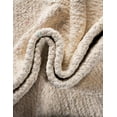 thumbnail image 3 of Unique Loom Braided Chindi Collection Area Rug - Layer (8' Round Ivory/Beige), 3 of 6