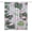 style-2, variant on Flamingo Pattern Shower Curtain for Bathroom with 12Hooks, Polyester Fabric Thick Shower Curtain Washable Waterproof Curtain
