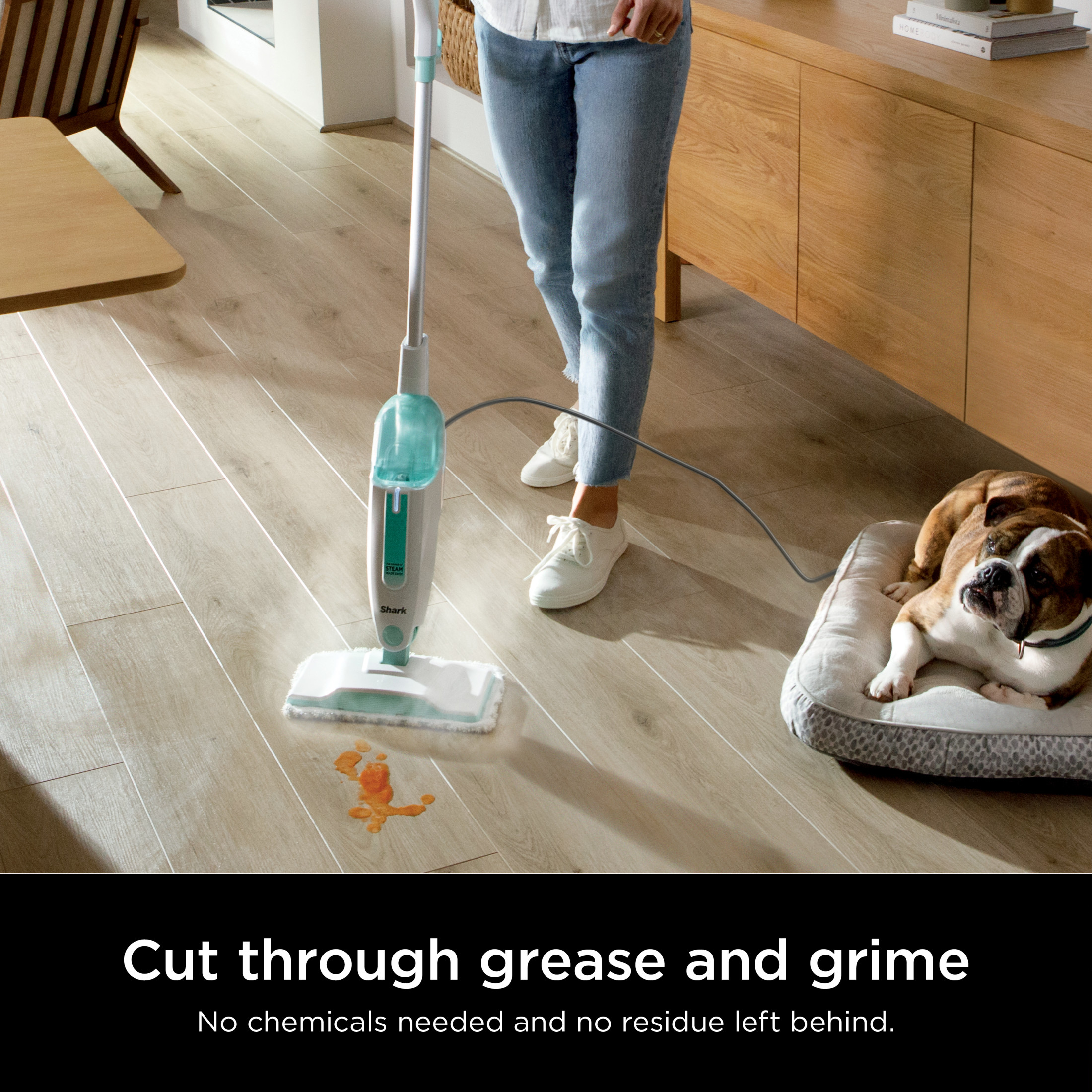 Shark Steam Mop Lightweight Corded, White, S1000WM photo 5