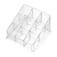 thumbnail image 3 of Organizador de lápiz labial jinwen estuche transparente 9 ranuras, 3 of 8