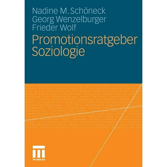 Promotionsratgeber Soziologie, (Paperback)