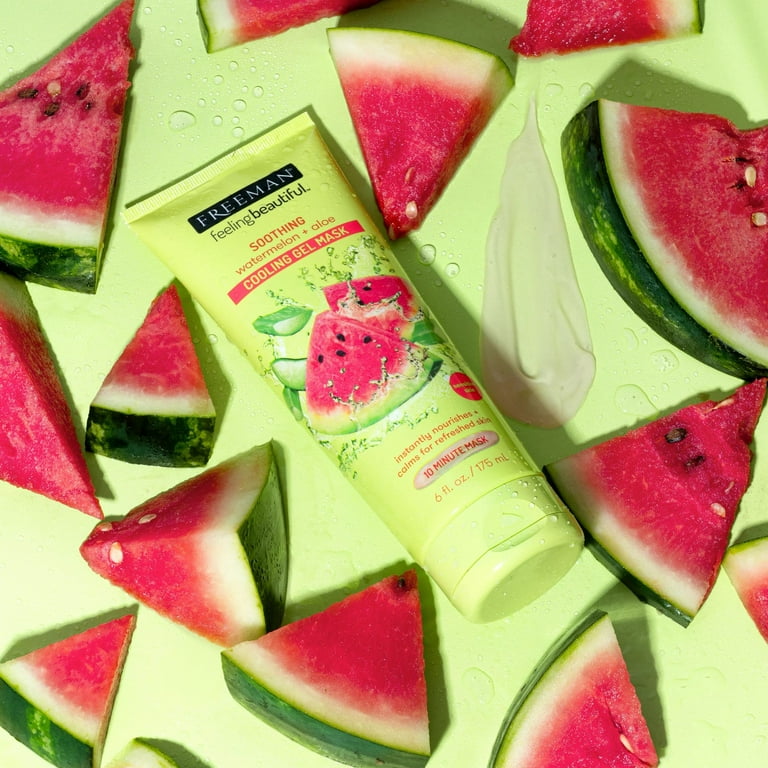 Freeman Facial Watermelon + Aloe Cooling Gel Mask 6 oz, Sensitive -  Walmart.com
