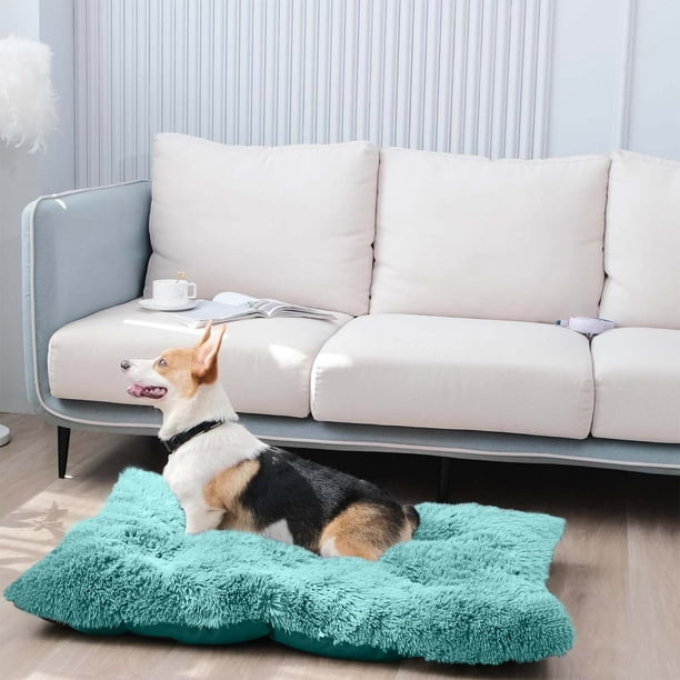 Xihbxyly Caseta de Invierno para Mascotas, Extraíble y Lavable, Acolchado de Esponja Suave, Base de Tela No Tejida, Acogedora Cama de Interior, Ideal para Perros Pequeños, 50 X 40 Cm.