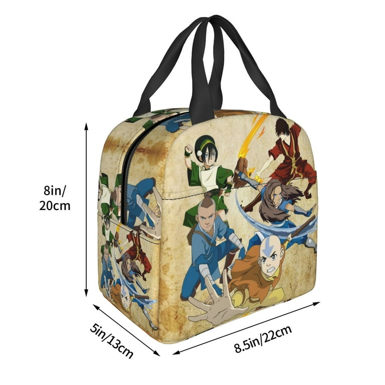 Avatar The Last Airbender Lunch Box Lunch Bag Reusable